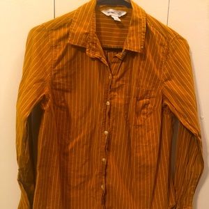 Mustard Yellow Long Sleeve Shirt